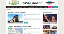 Desktop Screenshot of passalaparola.net